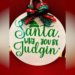 Home decor holiday sign